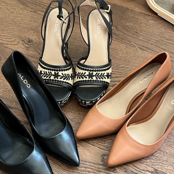 Aldo Women’s Shoes Bundle – Size 36 (Gently Used, 3 Pairs) - Picture 3 of 7